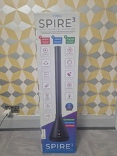 Vybra Spire3 3 In 1 2000W Heater Cooler Fan and Air Steriliser Black VS001B
