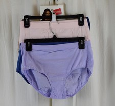 Hanes Womens 6 PACK Underwear Briefs Panties Assorted Colors Size 6/M