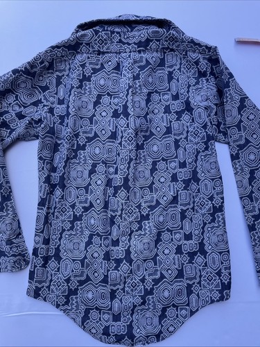 Vtg Boys 14 Marlboro Button Up Late 1960’s 1970s British Hong Kong Movie Prop - Picture 11 of 13