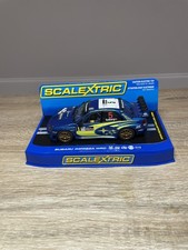 Scalextric Subaru Impreza 4 Wheel Drive WRC Solberg No5 Exceptional Condition