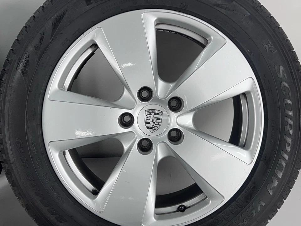 2019-2023 PORSCHE CAYENNE 9YA OEM 19X8-1/2 5 SPOKE WHEELS TIRES RIMS SET 4 - Image 3 of 3