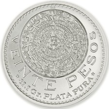 2025 Mexico 20 Pesos 1917 Mexican 1 oz Silver BU Round 111.06 per troy oz