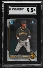 2022 Bowman Chrome Prospects Rosman Verdugo #BCP-193 SGC 9.5 Mint+ 0h2x