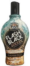 Flash Black Ultra Dark 4000X DHA Bronzer Indoor Tanning Bed Lotion 12oz