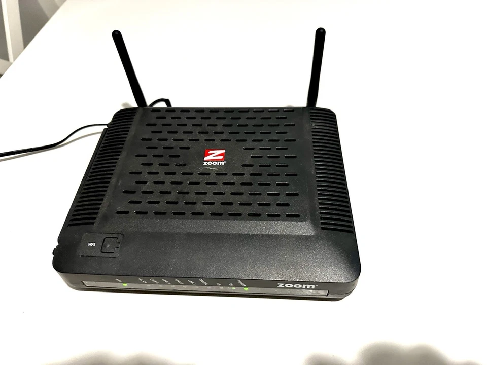 Zoom Model 5352 DOCSIS 3.0 Cable Modem / Router w/ Wireless N Series Tested - Image 3 of 4