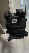 Armored Republic Ar500 Plate Carrier W/ Level 3+ Steel 10x12 ALSC Body Armor