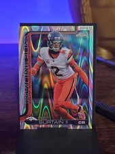 PAT SURTAIN II 2025 Topps Chrome #93 Raywave Refractor Denver Broncos A2268