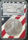 2024(P) STAR PRIVY Silver Eagle NGC MS70 FLAG CORE Early Releases