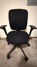Ergonomic Black Office/Desk Task Chair, Rolli...
