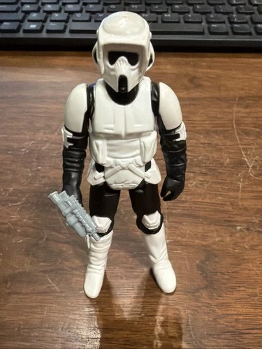VTG Star Wars BIKER SCOUT Complete ORIGINAL Kenner 1983 ROTJ MINTY! Taiwan COO