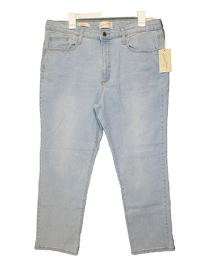Women's High-Rise Slim Straight Jeans - Universal Thread Light Wash- Size  14