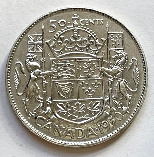 1950 Canada 50 Cents George VI (H-22)