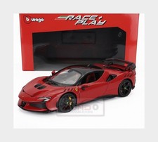 1:18 BURAGO Ferrari Sf90 Xx Stradale 2024 Rosso Corsa Red Black BU16020-1802010