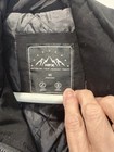 HFX Men’s Black Parka Jacket Medium Insulated Hooded Water Resistant