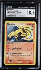 Ninetales 38/106 - Pokémon Ex Emerald CGC 8.5 NM/Mint+ on eBay