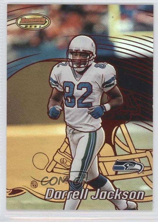 2002 Bowman's Best Red 176/200 Darrell Jackson #33 7a1