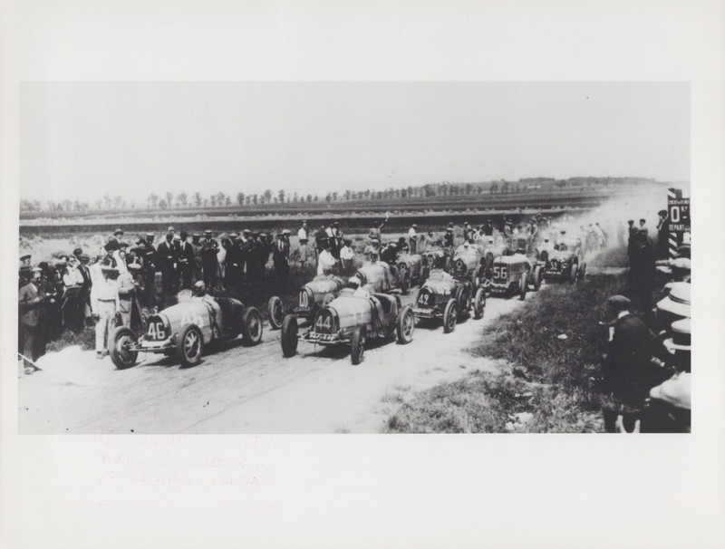 Bugatti T35 Grand Prix de la Marne 1928 France Start - c1970s Photo