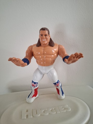 British Bulldog Davey Boy Smith Series 4 Hasbro WW...