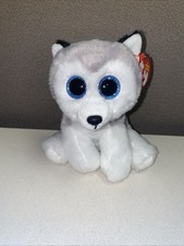 Ty Beanie Baby - BUFF the Husky Dog (6 Inch) Stuffed Plush Animal Toy NEW MWMTS