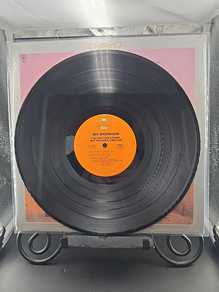 REO Speedwagon You Can Tune A Piano, But You Can’t Tuna Fish LP FIRST PRESS VG - Image 4 of 4