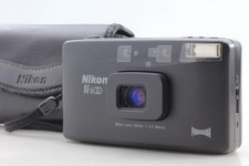     N MINT  Nikon AF600 Panorama 35mm Point  Shoot Film Camera Case From JAPAN