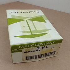 NEW SEALED SWAGELOK/NUPRO SS-6C-5 SS POPPET CHECK VALVE 5 PSIG 3/8" OD TUBE