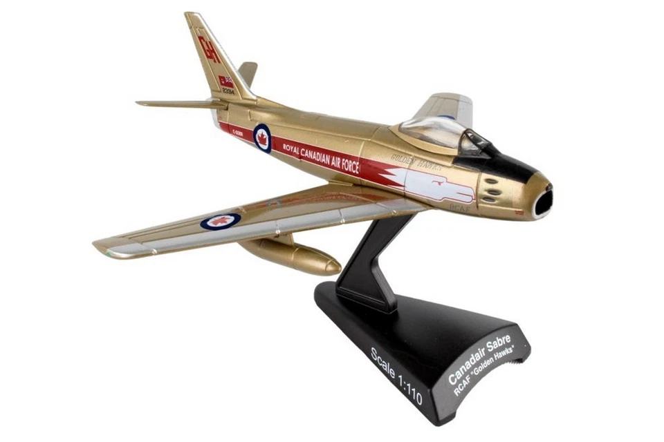Postage Stamp RCAF "Golden Hawks" Canadair Sabre Scale1/110 - Image 3 of 4