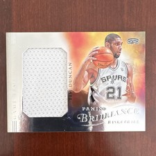 Panini 2012-13 Brilliance Tim Duncan Game Time Jerseys Patch Spurs #51 MEM