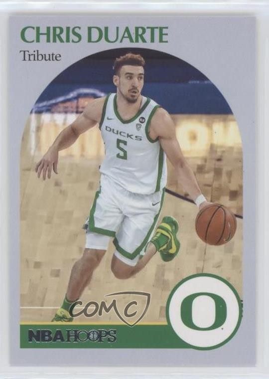 2021-22 Panini Chronicles Draft Picks Hoops Retro Chris Duarte #68 0f72