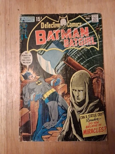 Vintage Rare Detectuve Comics Batman And Batgirl 1970 #406