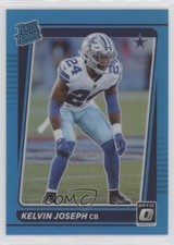 2021 Panini Donruss Optic Rated Rookie Aqua Prizm /299 Kelvin Joseph #250 0h7f