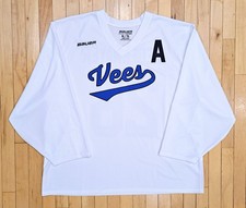 Bauer Penticton Vees Joshua Niedermayer Warmup Jersey BCHL Rob Scott Colgate Uni