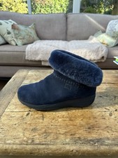 Fitflop navy woman’s boots size 6