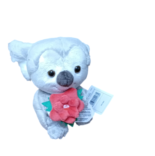Koala con fiori rossi- TRUDI