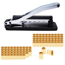 Heavy Duty Standard Hose Crimper, Air Hose Crimping Tool Kit with Ferrules (1...