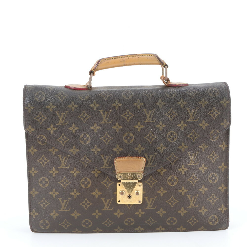 Used LOUIS VUITTON Monogram Serviette Conseiller Briefcase M53331