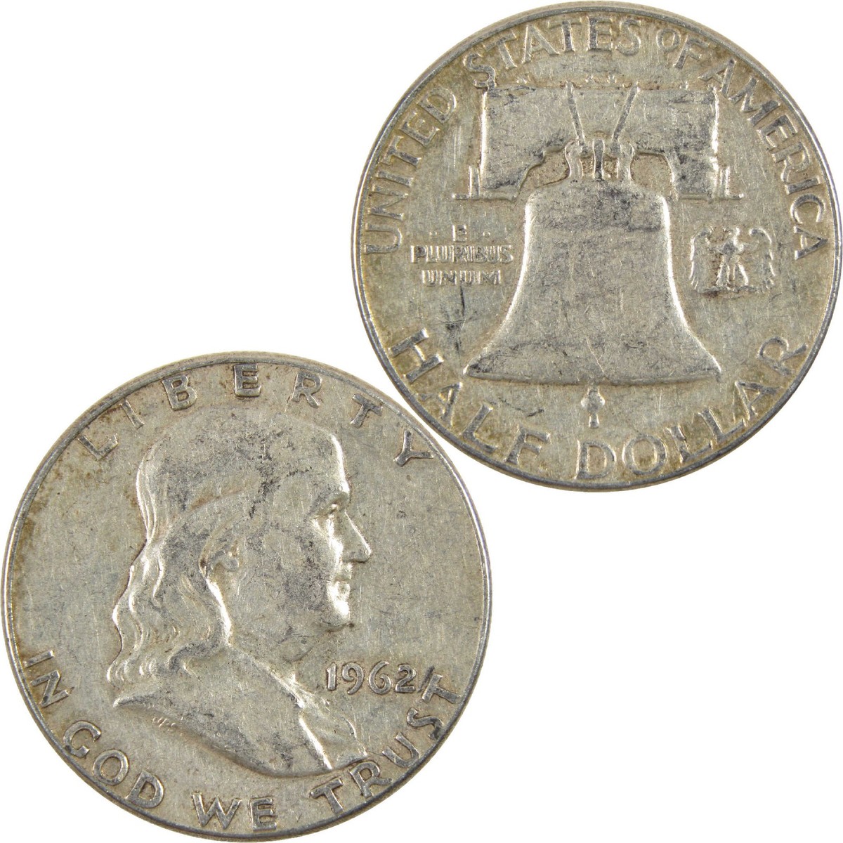 1962 Franklin Half Dollar G Good Silver 50c Coin | eBay