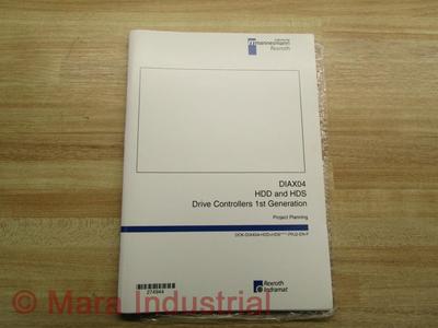 Rexroth Indramat DOK-DIAX04-HDD+HDS Project Planning Manual
