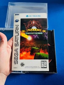 🔥 Valora Valley Golf 🔥 Sega Saturn Complete Case Manual Reg Card STYROFOAM
