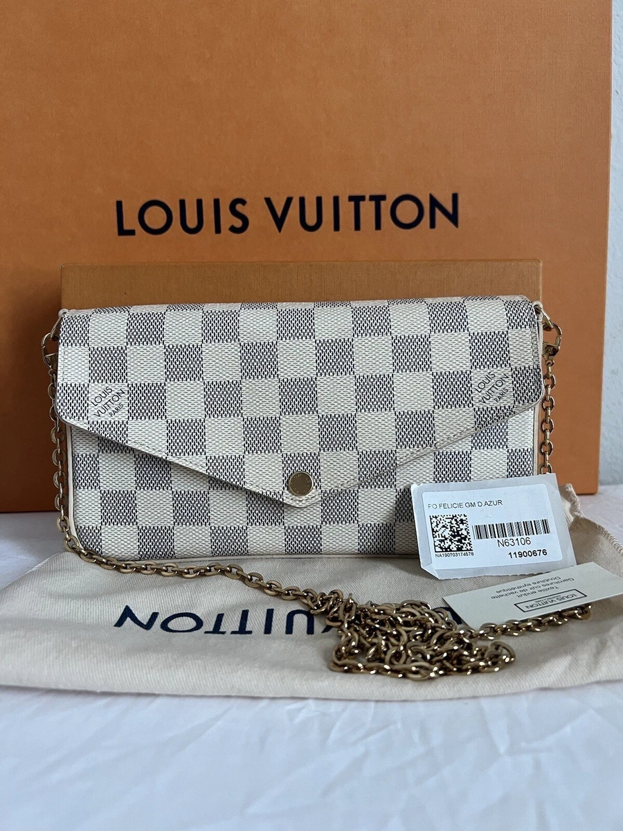 Louis Vuitton, Bags, Louis Vuitton Pochette Felicie Damier Azur