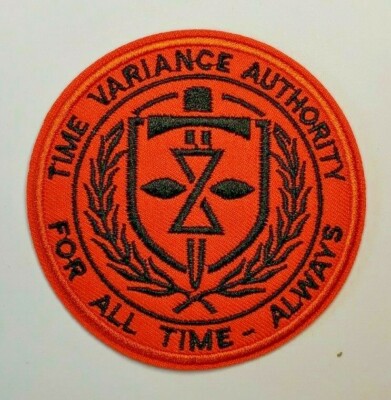 Loki Time Variance Authority TVA Uniform Patch 3 inches tall