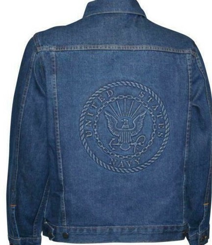 us navy denim jacket