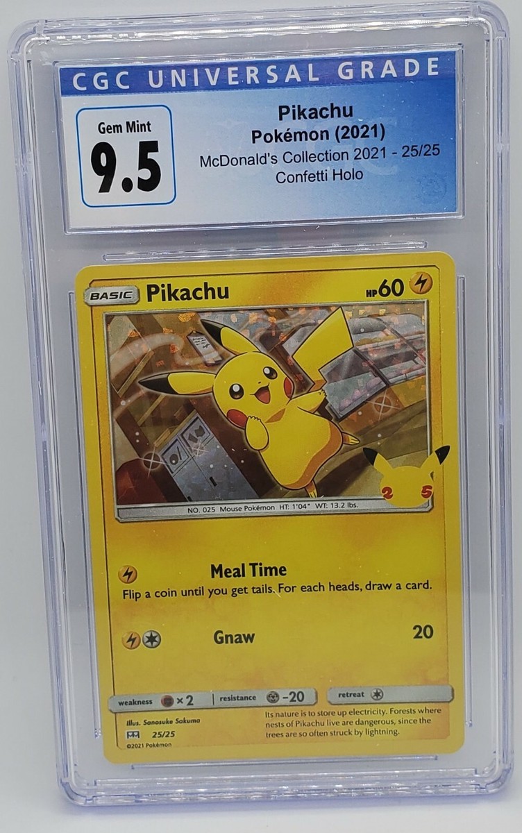 McDONALD'S POKEMON GRADED CARDS - READY TO SHIP