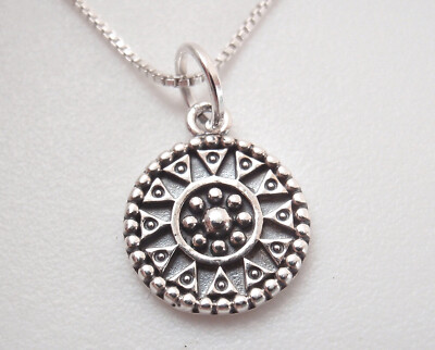 Tribal Style 925 Sterling Silber Anhänger sehr klein