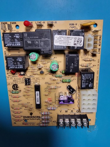 50M56-289-01 Emerson Gas Furnace Control Circuit Board PCBBF122 - Picture 4 of 12