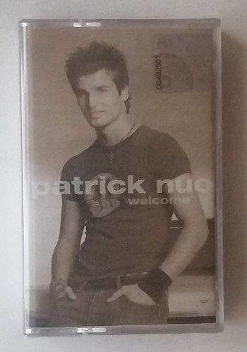 Welcome by Patrick Nuo Rare 2000 Malaysia Cassette Tape Brand New Sealed