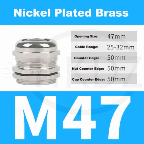 Kabelverschraubung PG7-PG63 Metrisch Metal Verschraubung M10-M100 Edelstahl IP68 - Bild 43 von 118