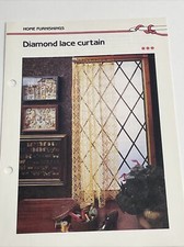 Marshall Cavendish Diamond Lace Curtain Crochet Pattern