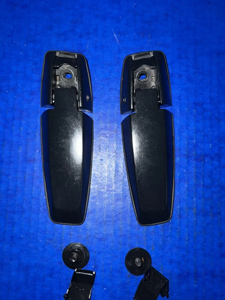 Jeep Grand Cherokee 2005-2010 puerta levadiza trasera ventana juego de bisagras de vidrio OEM negro Foto 2 de 4