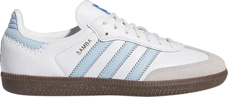 adidas Samba OG J 'White Clear Sky' JI2009 In Stock